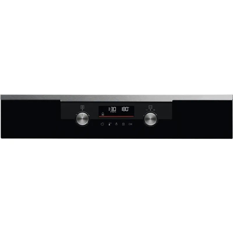 תנור פירוליטי Electrolux EOP7528X יבואן רשמי זכוכית שחורה בשילוב נירוסטה – תמונה 3