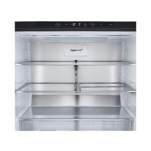 מקרר 4 דלתות מקפיא תחתון LG GR-930BINS נירוסטה מושחרת 842 ליטר | יבואן רשמי