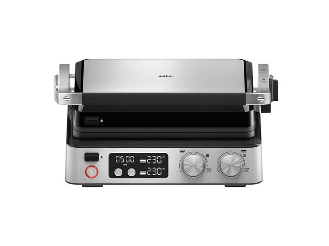 טוסטר/גריל לחיצה דיגיטלי Braun CG-7040 הספק 2000W יבואן רשמי | משלוח מהיר