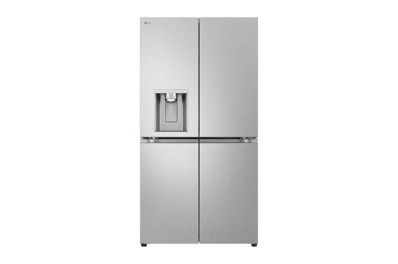 מקרר 4 דלתות מקפיא תחתון 638 ליטר LG GMJ960 נירוסטה | – תמונה 2