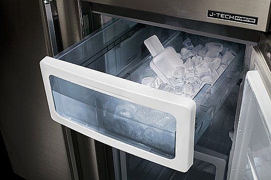 מקרר 4 דלתות SHARP SJ-9270W מקפיא תחתון שארפ אינוורטר NoFrost לבן עם פיקוד שבת - יבואן רשמי