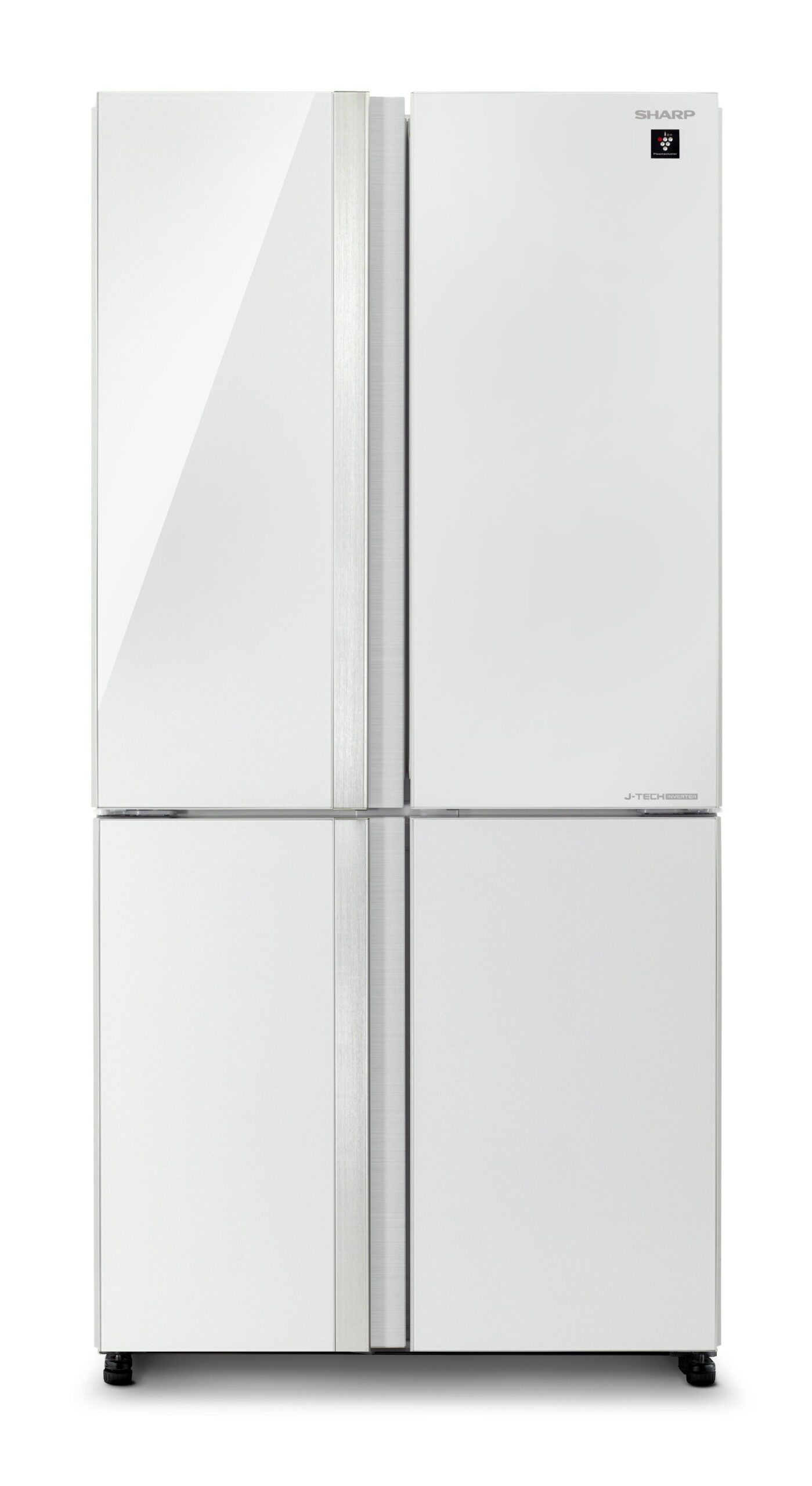 מקרר 4 דלתות SHARP SJ-9270W מקפיא תחתון שארפ אינוורטר NoFrost לבן עם פיקוד שבת - יבואן רשמי – תמונה 5