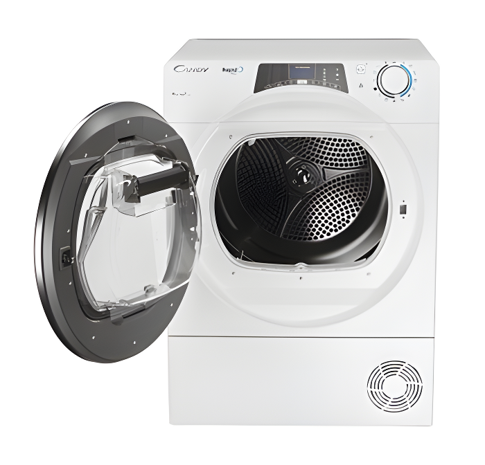 מייבש כביסה קונדנסור 11 קילו Candy RPEH11A2TCBEX-S לבן - יבואן רשמי