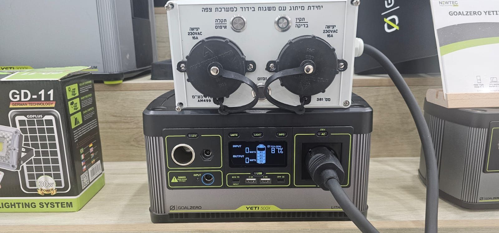 יחידת מיתוג עם משגוח NEWTEC AM999 – תמונה 2