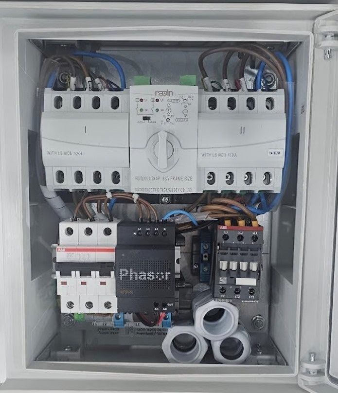 לוח החלפה אוטומטי תלת פאזי/חד פאזי NEWTEC NT-301 – תמונה 2