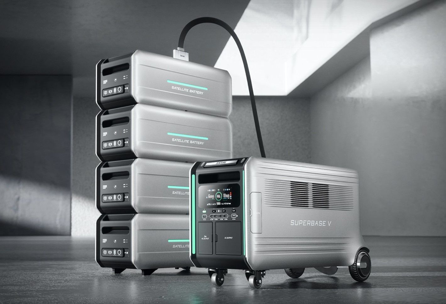 תחנת כח ניידת ZENDURE ZDSBV6400 SUPERBASE V יבואן רשמי