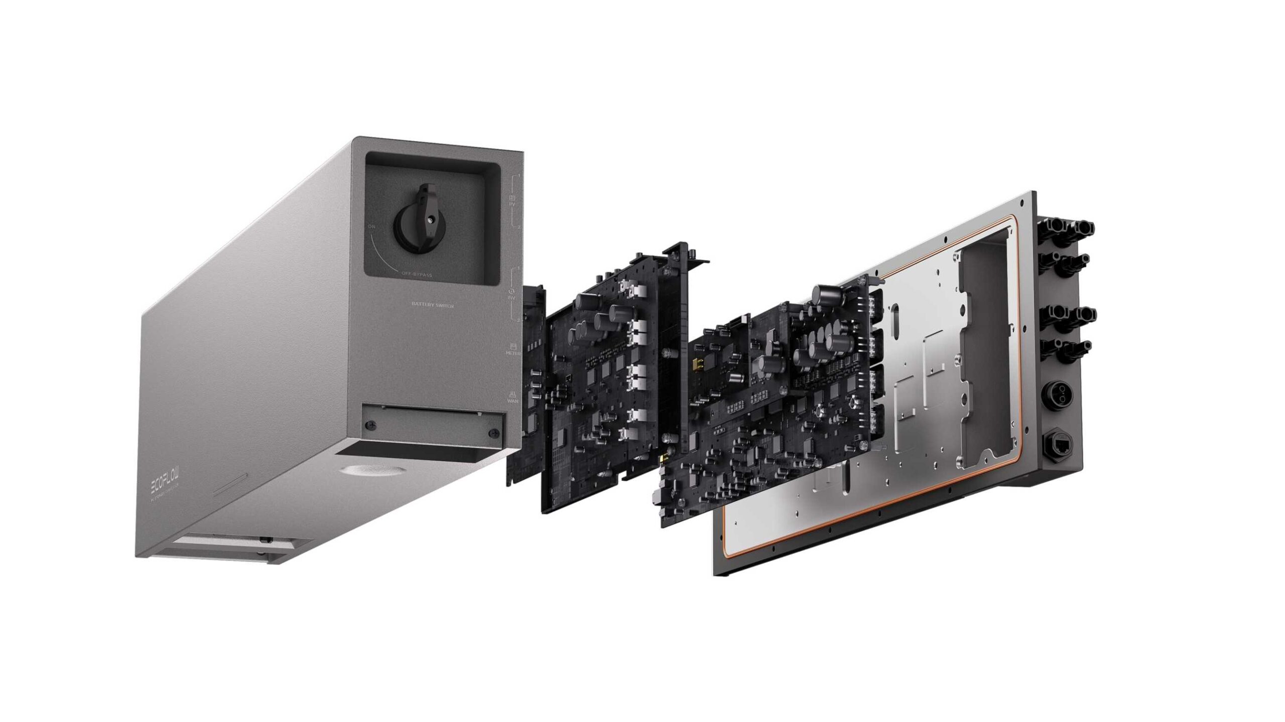 מערכת אגירה ECOFLOW PowerOcean DC-FIT 15kWh למערכת סולארית קיימת עם סוללות LFP - יבואן רשמי – תמונה 3