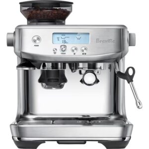 Breville Barista Pro BES878 – מכונת אספרסו ביתית עם מטחנה מובנית וחימום מיידי ThermoJet | יבואן רשמי-משלוח מהיר