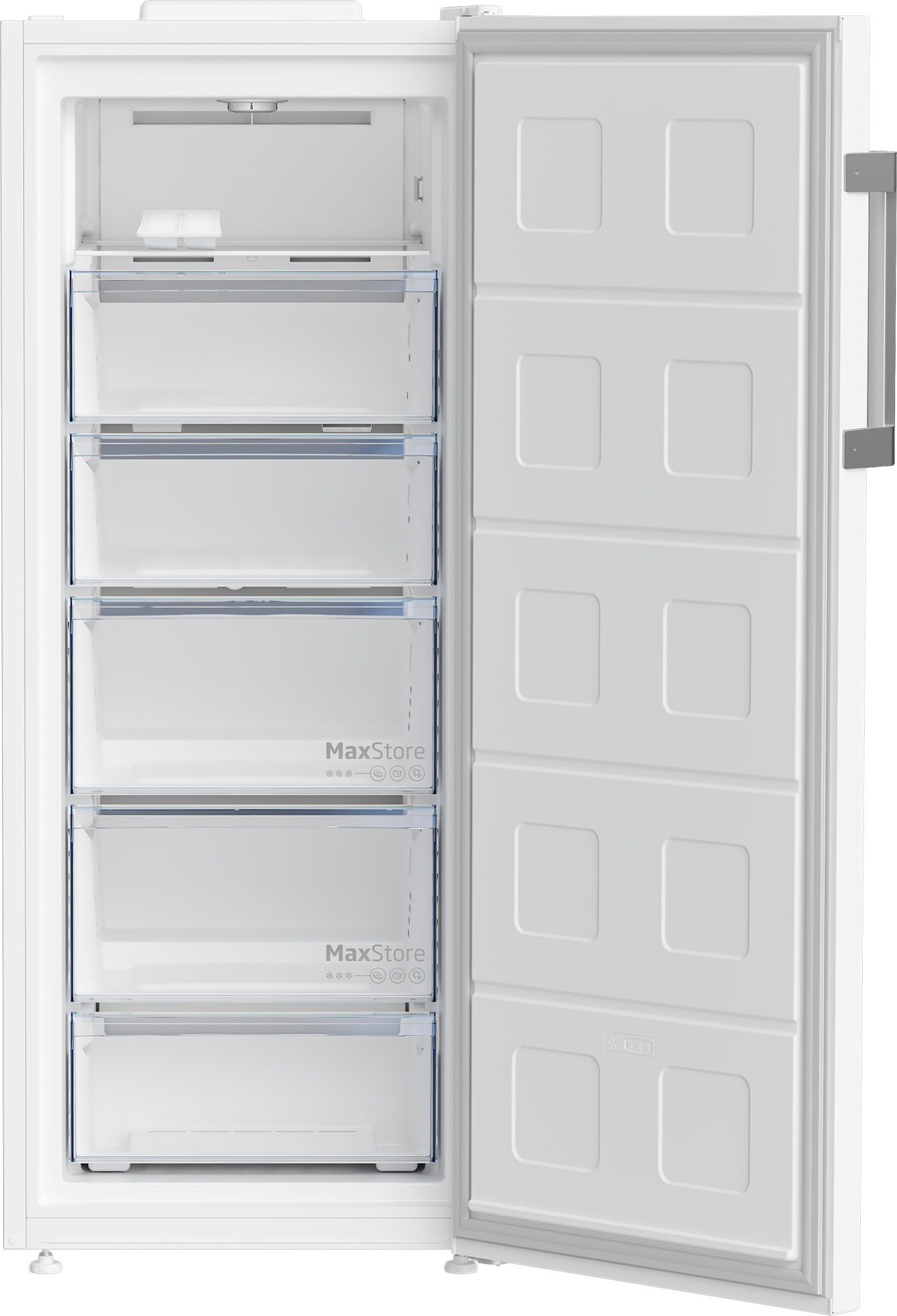 Beko RFNE278K32WN - מקפיא 6 מגירות בקו 220 ליטר No Frost בצבע לבן עם פעולה שקטה 38dB | יבואן רשמי-משלוח מהיר – תמונה 5