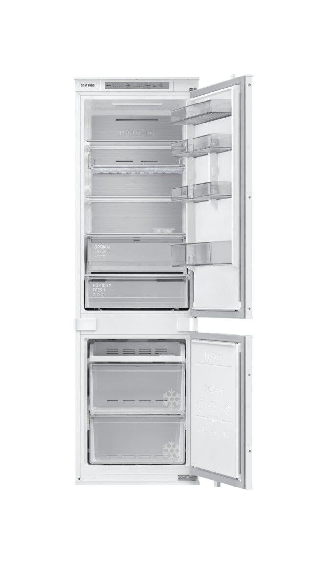 מקרר אינטגרלי מקפיא תחתון No Frost סמסונג BRB26705FWW SAMSUNG – תמונה 4