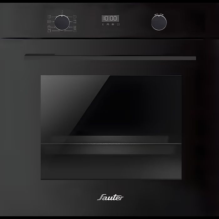 תנור אפייה בנוי פירוליטי 66 ליטר Sauter CUSINE 5050B שחור - יבואן רשמי