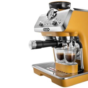 מכונת קפה ידנית DeLonghi EC9155.YE La Specialista Arte – צהובה עם מטחנה מובנית וחוויית בריסטה ביתית | יבואן רשמי-משלוח מהיר