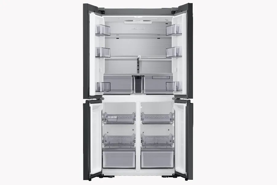 מקרר 4 דלתות 636 ליטר Samsung RF70DB9125BK BESPOKE - שחור פיאנו – תמונה 6