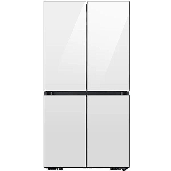 Samsung RF70DB9125WH – מקרר 4 דלתות BESPOKE בנפח 636 ליטר, זכוכית לבן פנינה | יבואן רשמי – תמונה 4