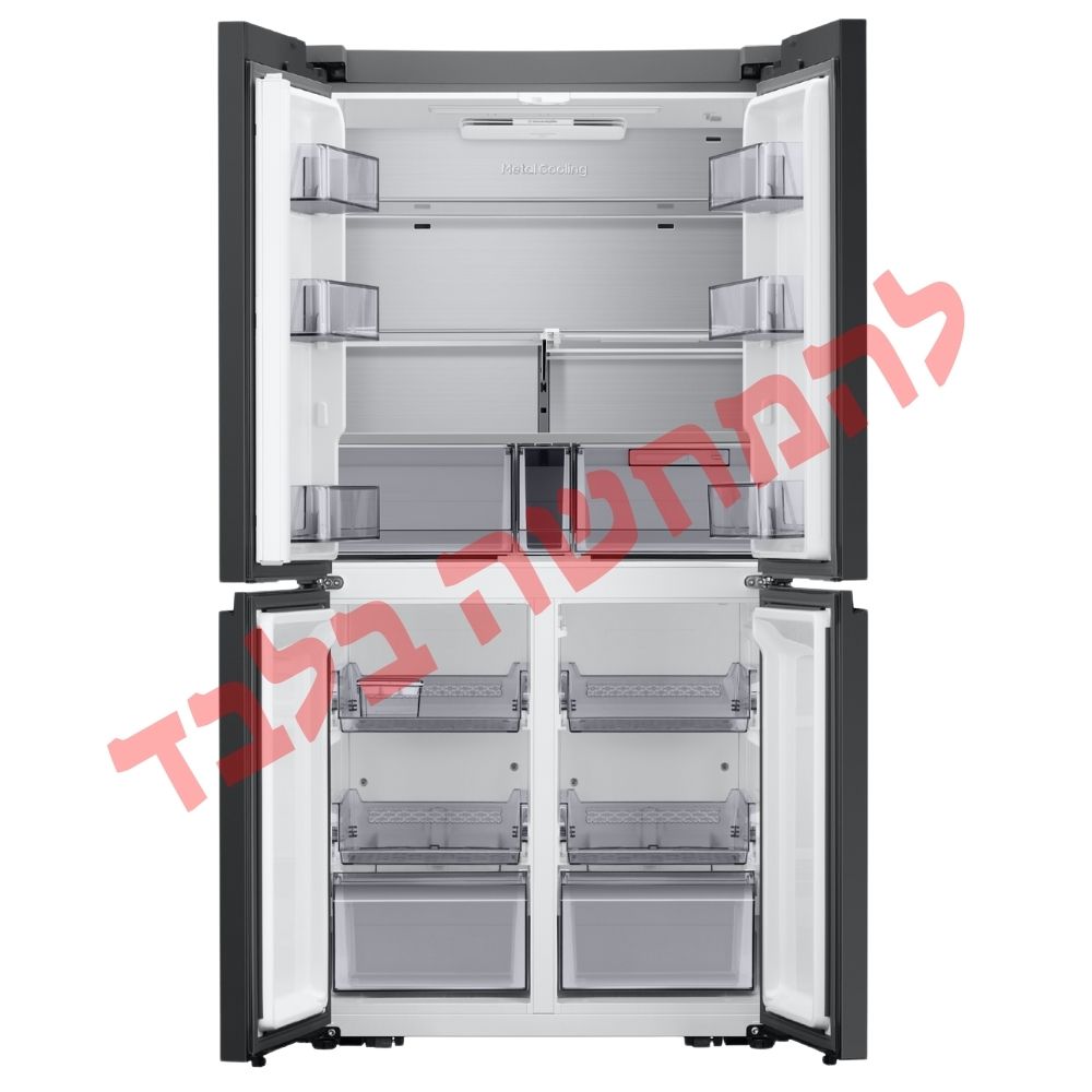 Samsung RF70DB9125WH – מקרר 4 דלתות BESPOKE בנפח 636 ליטר, זכוכית לבן פנינה | יבואן רשמי – תמונה 5