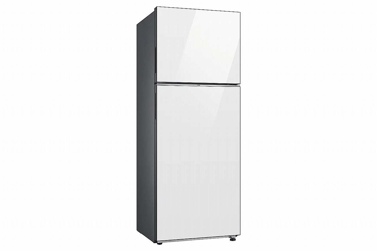 מקרר 2 דלתות מקפיא עליון 470 ליטר Samsung RT48CB6626WH BESPOKE לבן - יבואן רשמי – תמונה 2