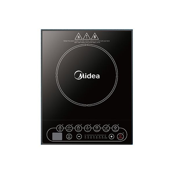 כיריים אינדוקציה מוקד בישול אחד Midea C16-SKY1608 זכוכית שחורה - יבואן רשמי