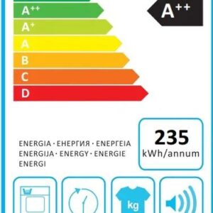 מייבש כביסה 8 ק״ג Midea MDG05H80W Heat Pump פאנל בעברית | יבואן רשמי