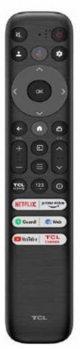 טלוויזיה חכמה 75 אינץ' TCL 75C61B 75" QLED 4K