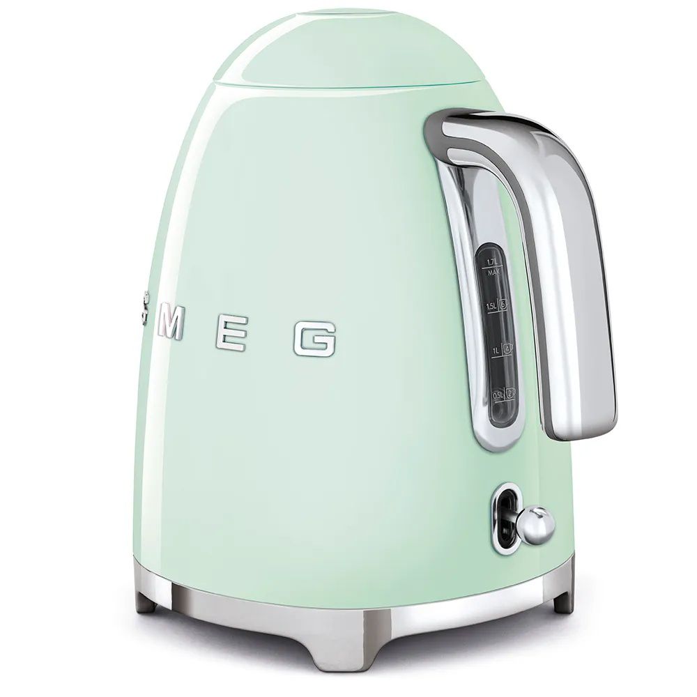 קומקום חשמלי 1.7 ליטר SMEG KLF03PGEU צבע ירוק פסטל | משלוח מהיר