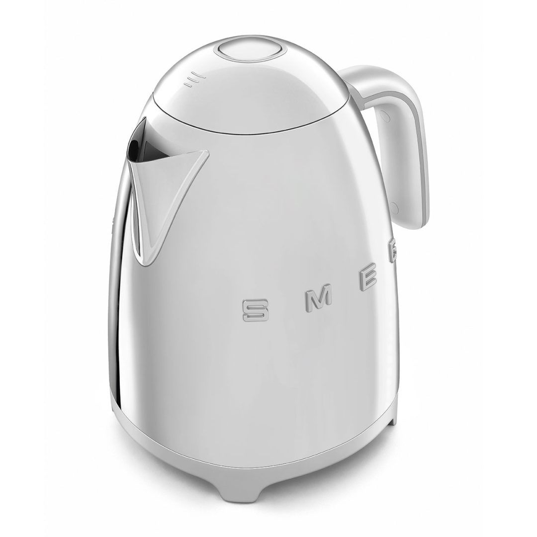 קומקום חשמלי SMEG KLF03SSEU נירוסטה 1.7 ליטר – עיצוב רטרו איטלקי | משלוח מהיר
