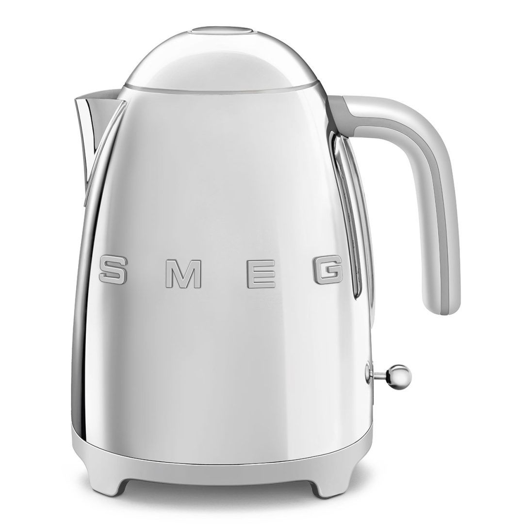 קומקום חשמלי SMEG KLF03SSEU נירוסטה 1.7 ליטר – עיצוב רטרו איטלקי | משלוח מהיר – תמונה 3