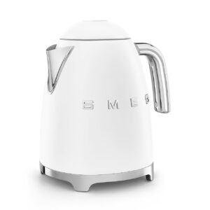 קומקום חשמלי 1.7 ליטר SMEG KLF03WHMEU צבע לבן מט | משלוח מהיר