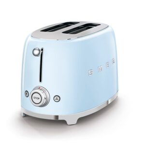 מצנם 2 פרוסות SMEG TSF01PBEU סמג צבע תכלת פסטל | משלוח מהיר