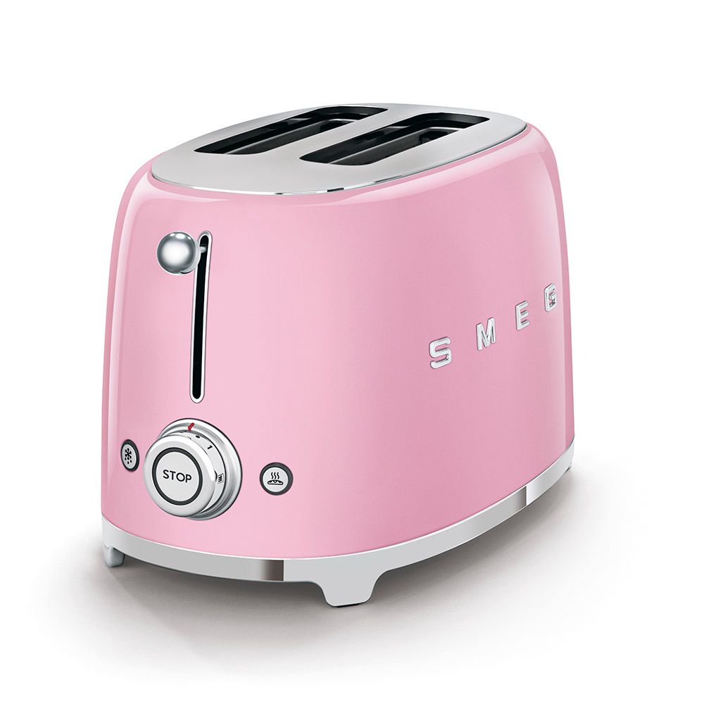 מצנם 2 פרוסות SMEG TSF01PKEU סמג צבע ורוד | משלוח מהיר – תמונה 2