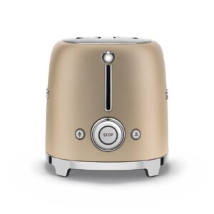 מצנם 2 פרוסות SMEG TSF01CHMEU סמג צבע שמפניה מט | משלוח מהיר