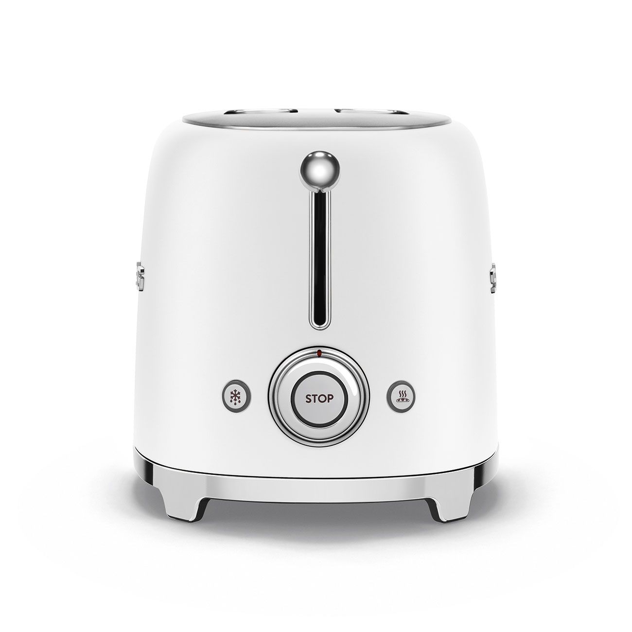 מצנם 2 פרוסות SMEG TSF01 סמג צבע לבן מט | משלוח מהיר – תמונה 2