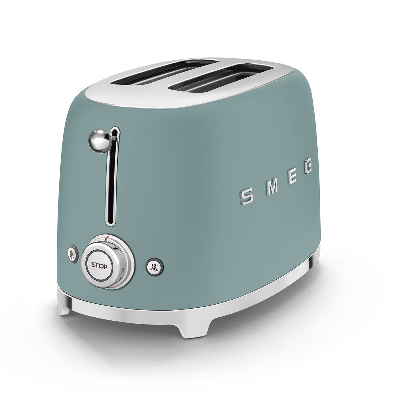 מצנם 2 פרוסות SMEG TSF01EGMEU סמג צבע ירוק אמרלד מט | משלוח מהיר