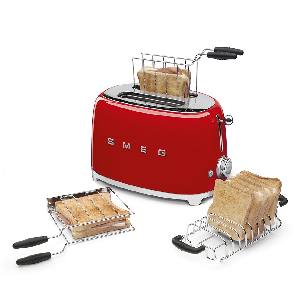 מצנם 2 פרוסות SMEG TSF01RDEU סמג צבע אדום | משלוח מהיר – תמונה 4