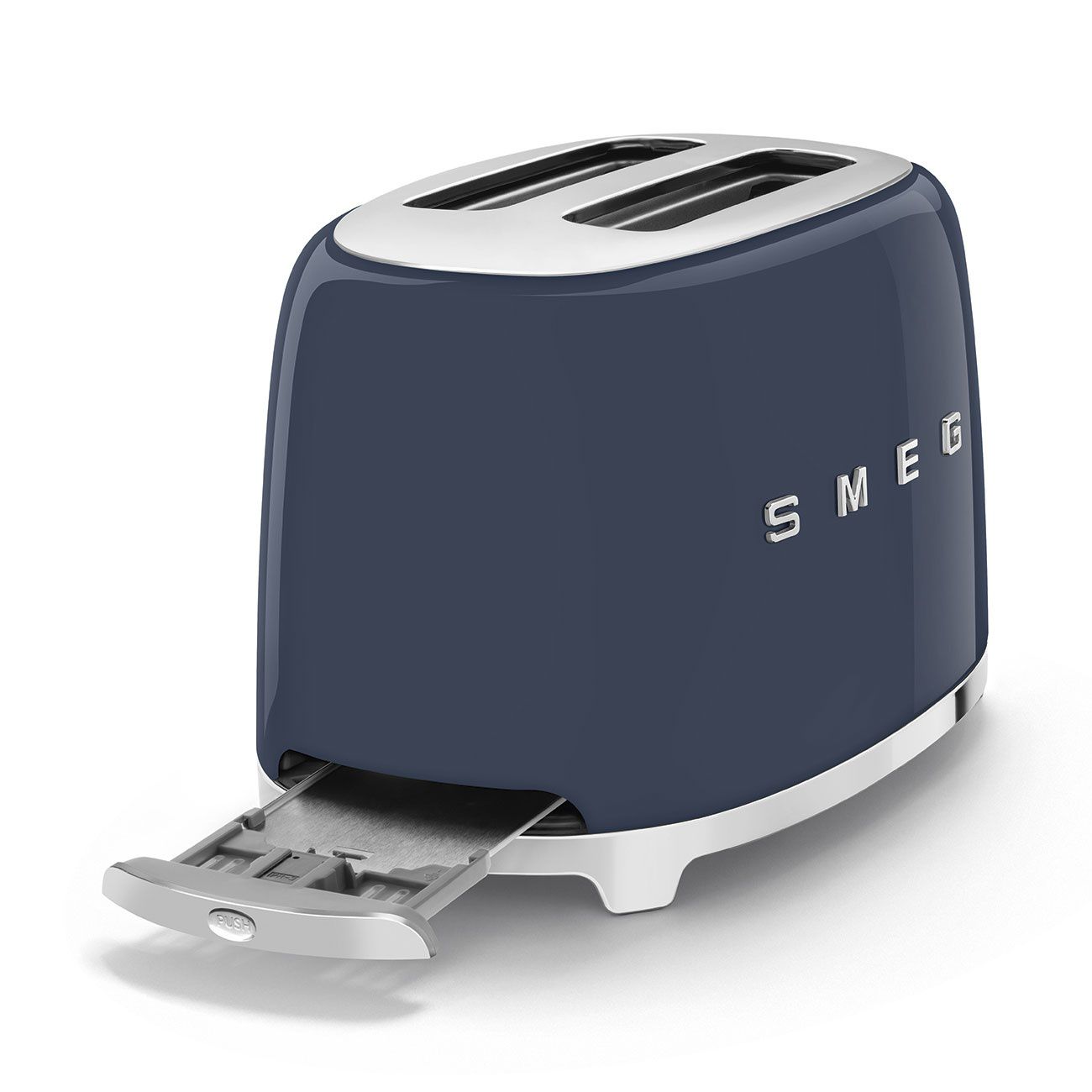 SMEG TSF01NBEU - מצנם 2 פרוסות סמג בעיצוב רטרו איטלקי 950W עם 6 דרגות קלייה בצבע כחול נייבי | משלוח מהיר – תמונה 2