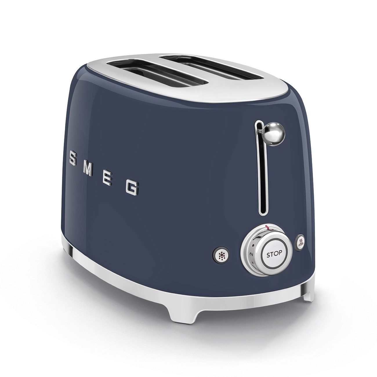 SMEG TSF01NBEU - מצנם 2 פרוסות סמג בעיצוב רטרו איטלקי 950W עם 6 דרגות קלייה בצבע כחול נייבי | משלוח מהיר – תמונה 3