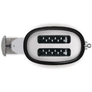 מצנם 2 פרוסות SMEG TSF01BLEU סמג צבע שחור מבריק | משלוח מהיר