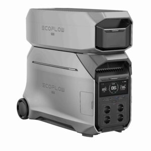 EcoFlow Delta Pro 3 – תחנת כוח ניידת 4096Wh עוצמתית לבית ולחירום | טעינה סולארית מהירה | יבואן רשמי