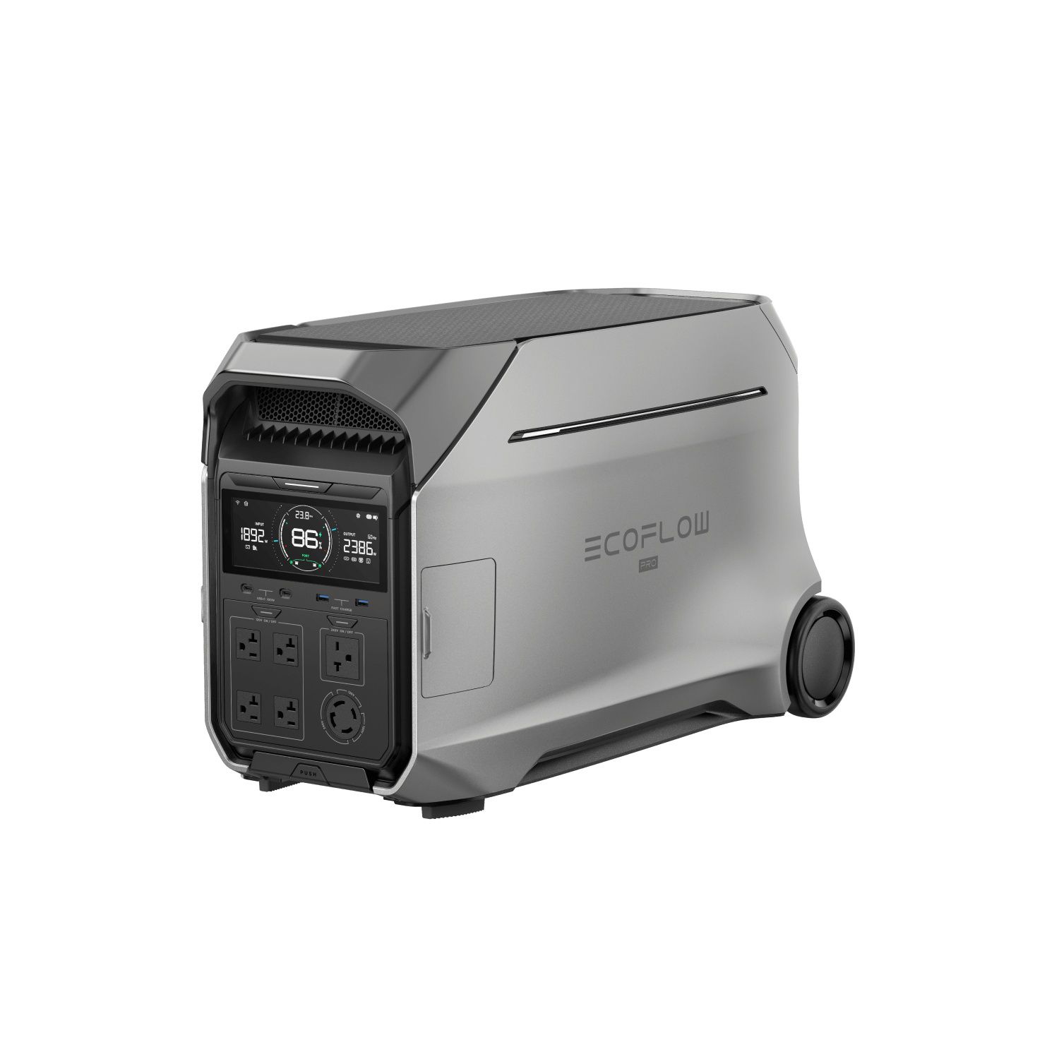 EcoFlow Delta Pro 3 – תחנת כוח ניידת 4096Wh עוצמתית לבית ולחירום | טעינה סולארית מהירה | יבואן רשמי – תמונה 4