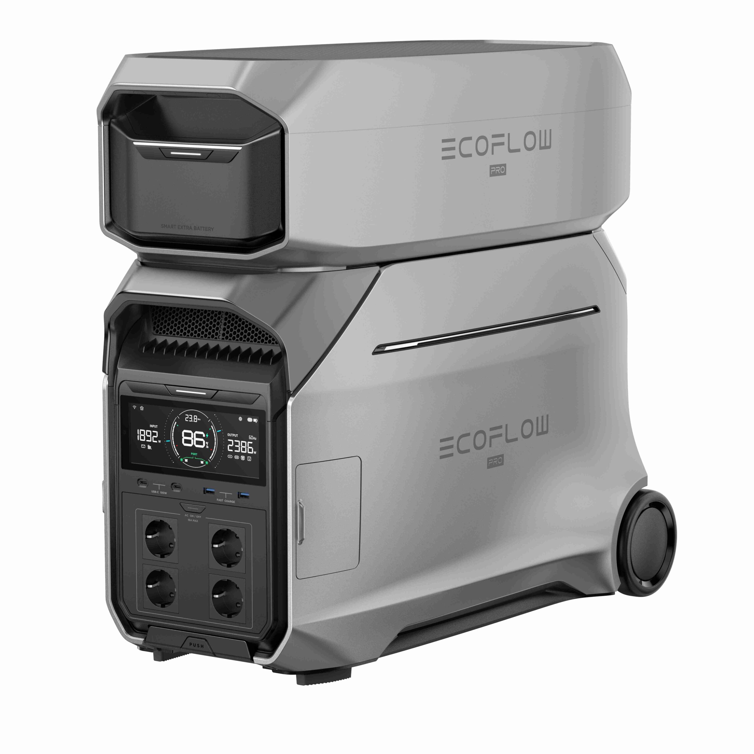 תא הרחבה לתחנת כוח EcoFlow DELTA Pro 3 – קיבולת 4096Wh לגיבוי חשמל מתקדם | יבואן רשמי – תמונה 2