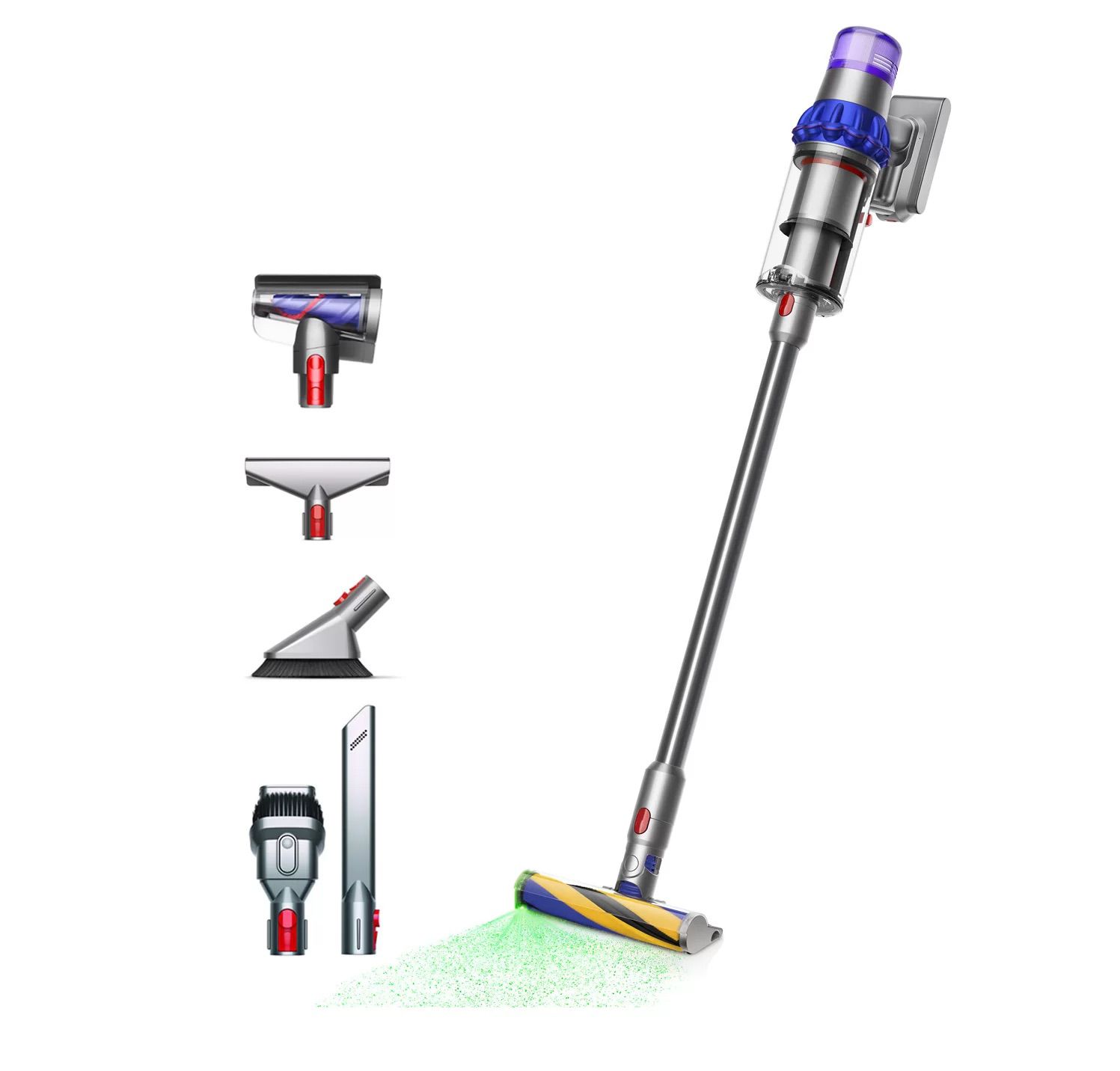 שואב אבק אלחוטי Dyson V15 Detect Fluffy SV47 יבואן רשמי – תמונה 3