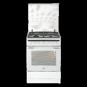 SAUTER ELEGANT 4780W - תנור משולב כיריים גז בצבע לבן סאוטר | יבואן רשמי