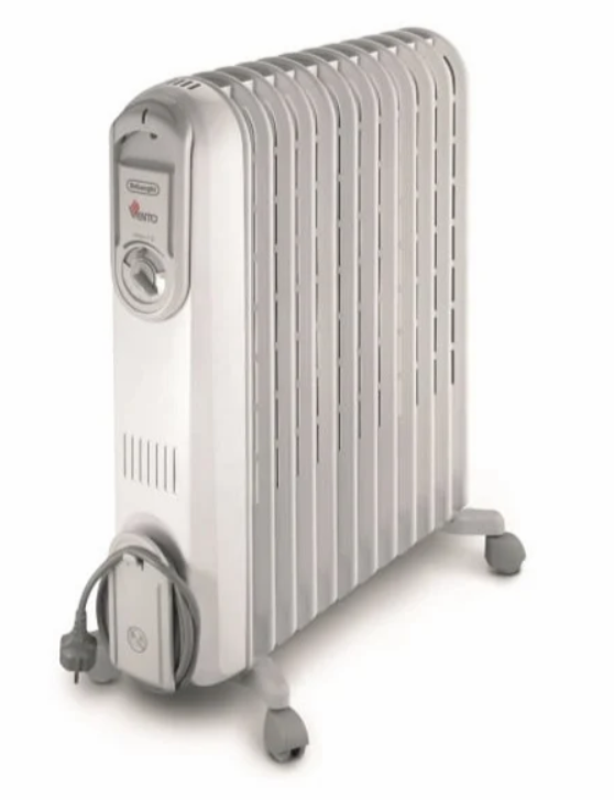 רדיאטור 12 צלעות Delonghi V551225 סדרת VENTO - אחריות יבואן רשמי