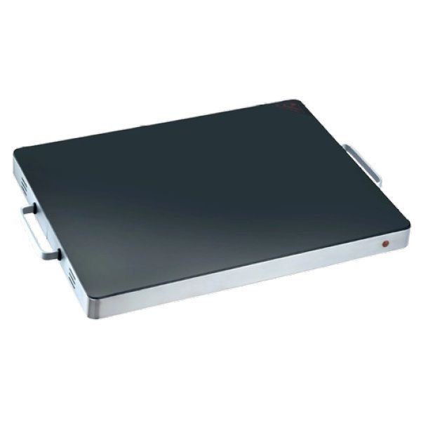 פלטת שבת זכוכית SAUTER PSG800 – עד 4 סירים, כשרות מהודרת, שטח חימום 54×41 ס"מ | יבואן רשמי | משלוח מהיר