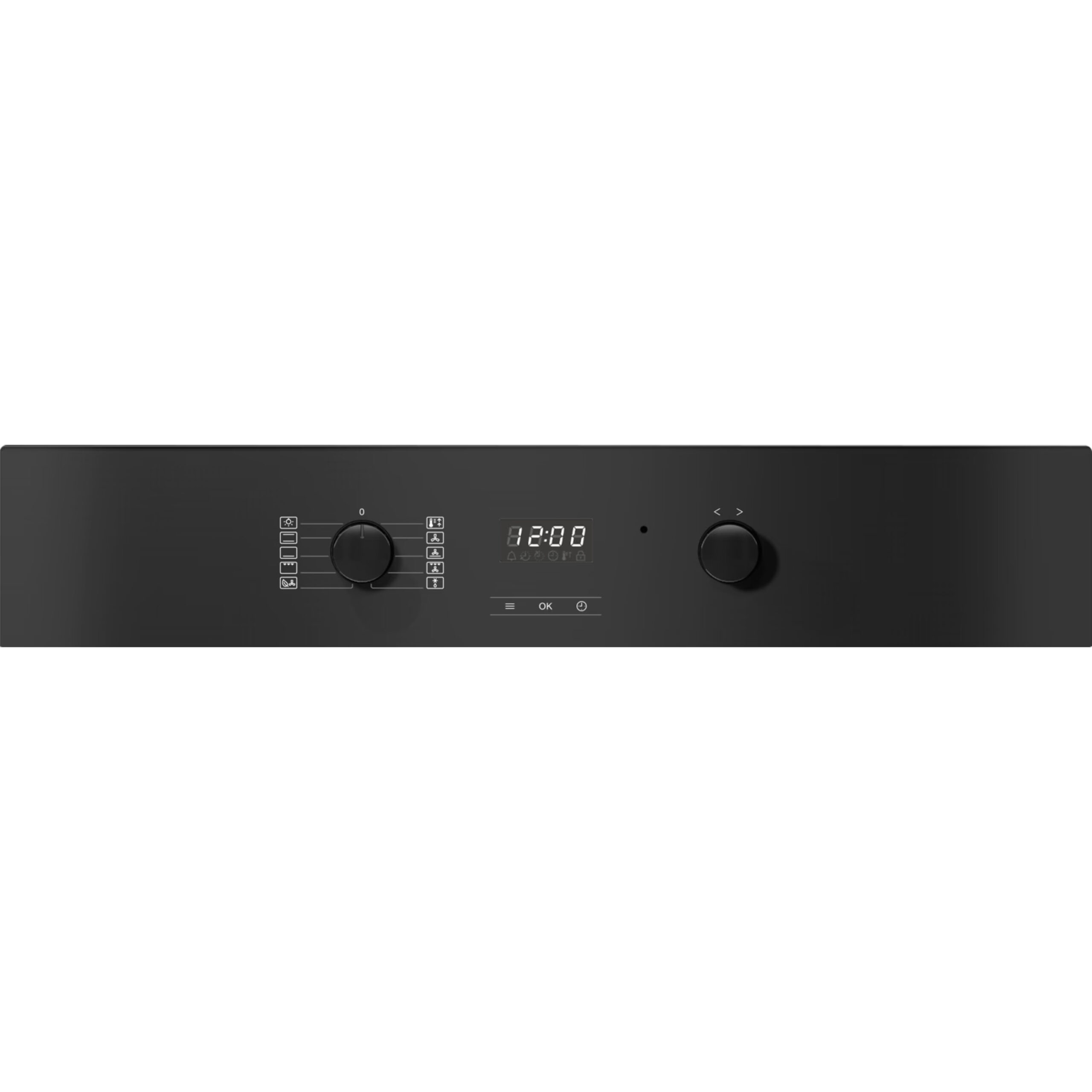 תנור בנוי 76 ליטר MIELE H2455B שחור עם ידית נירוסטה - אחריות יבואן רשמי – תמונה 3