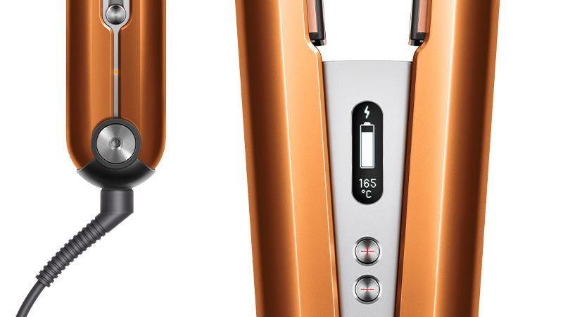 DYSON CORRALE HS07 נחושת – מחליק שיער אלחוטי עם פלטות גמישות | מהדורה מוגבלת | יבואן רשמי – תמונה 2