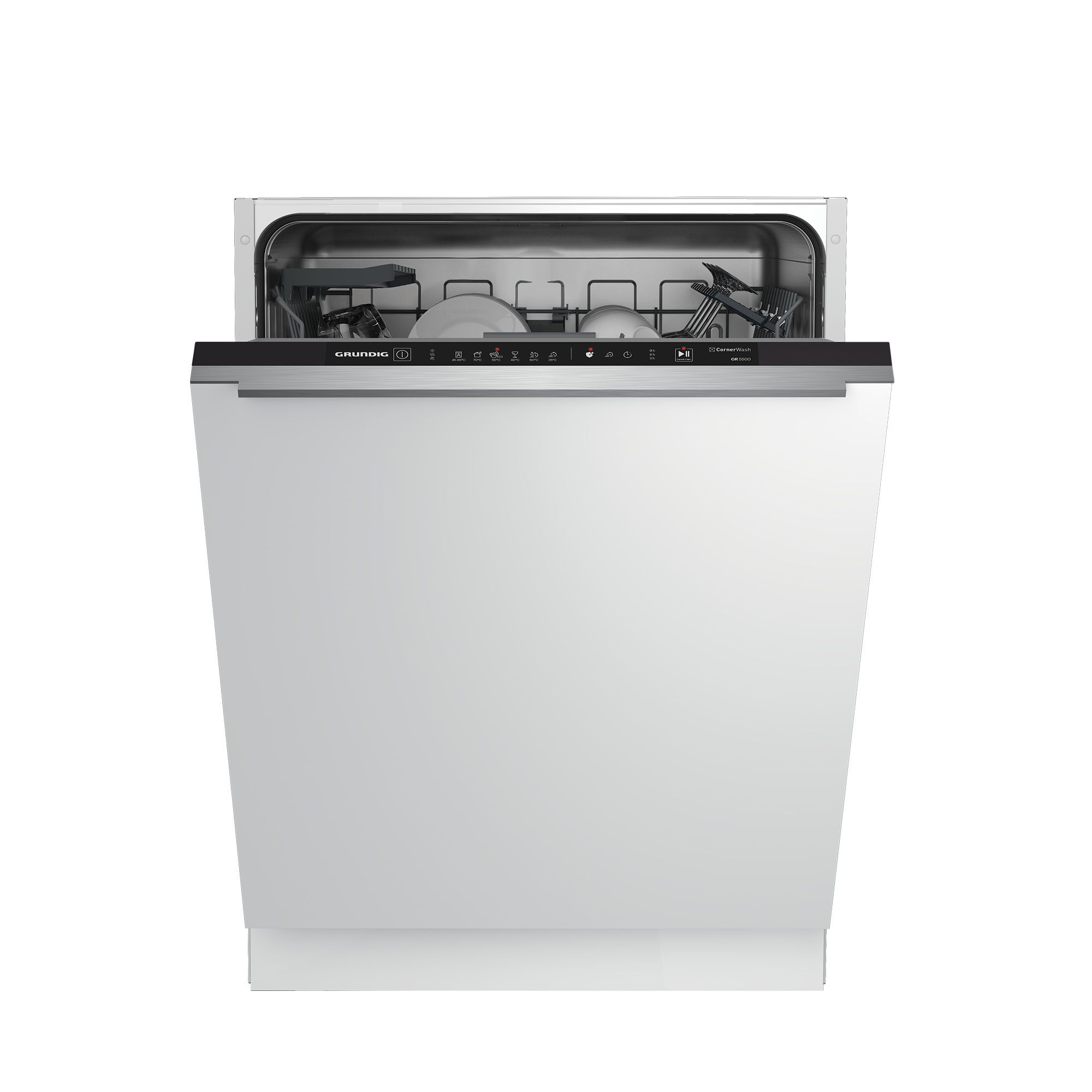 מדיח כלים אינטגרלי רחב 14 מערכות כלים GRUNDIG GNVP2450C יבואן רשמי – תמונה 4