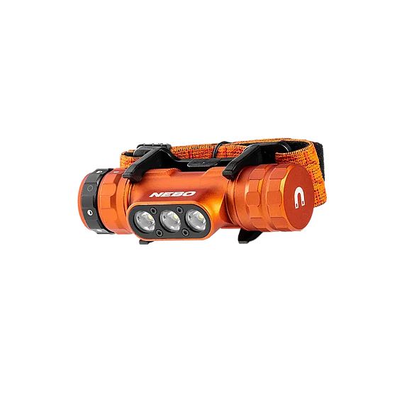 פנס ראש 3 נורות מקצועי NEBO Master Series HL1000