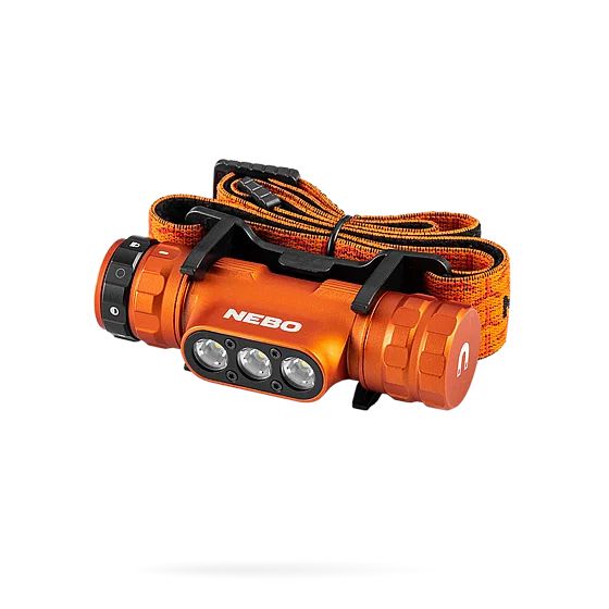 פנס ראש 3 נורות מקצועי NEBO Master Series HL1000 – תמונה 4
