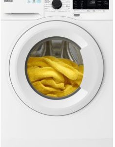 ZANUSSI ZNF842D1W1 – מכונת כביסה פתח קדמי 8 ק״ג 1400 סל״ד עם פאנל בעברית | יבואן רשמי-משלוח מהיר