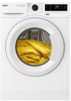 ZANUSSI ZNF842D1W1 – מכונת כביסה פתח קדמי 8 ק״ג 1400 סל״ד עם פאנל בעברית | יבואן רשמי-משלוח מהיר